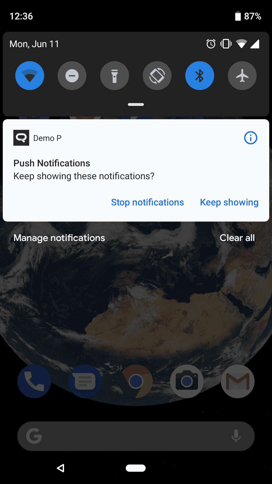 Notification Settings