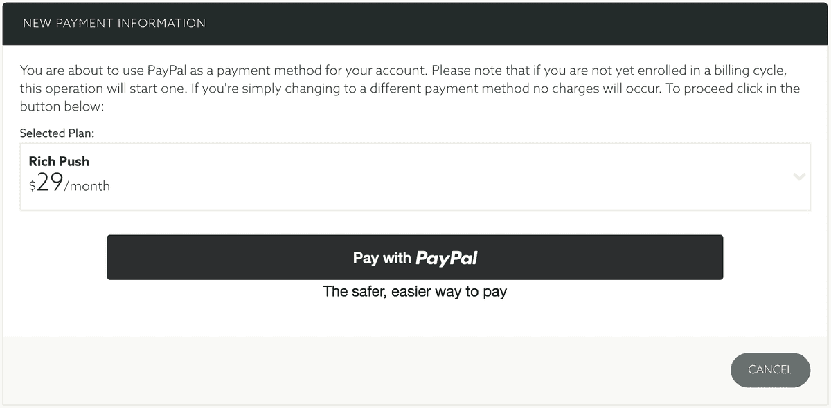 Pay with PayPal