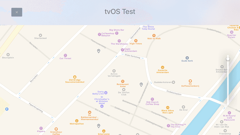 maps in apple tv