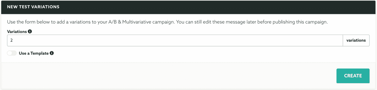 A/B & Multivariate Testing Variations