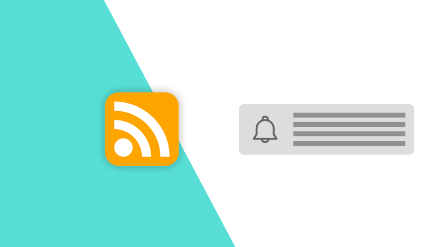 Using RSS feeds to trigger push notifications