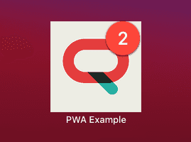 pwa badge app icon